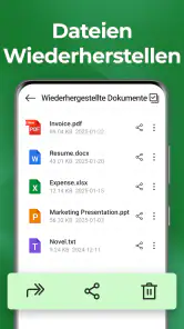 Nachrichten Wiederherstellen screenshot