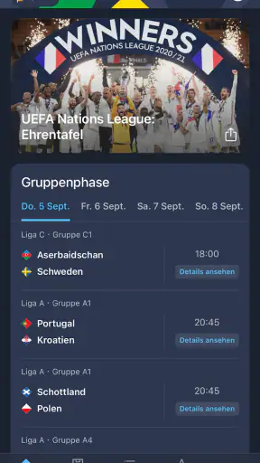 Nations League & Women's EURO screenshot 1