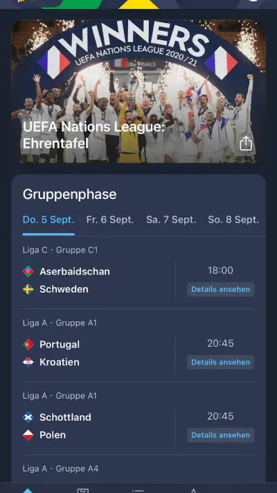Nations League & Women's EURO screenshot 1