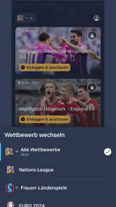 Nations League & Women's EURO screenshot
