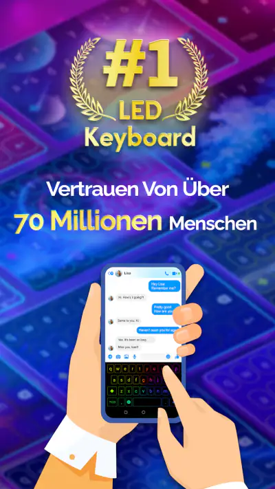 Neon LED Keyboard|LED Tastatur screenshot 1
