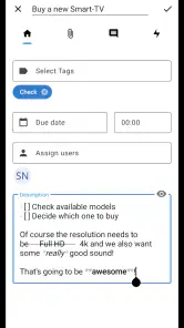 Nextcloud Deck screenshot