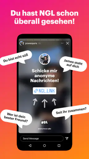NGL - anonyme q&a screenshot 1