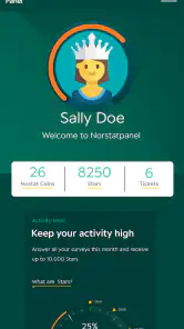 Norstatpanel screenshot