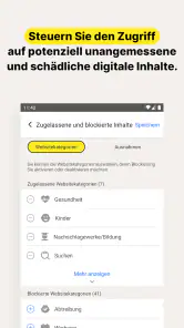 Norton Family Parental Control screenshot