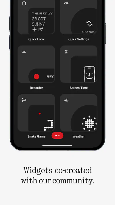 Nothing Community Widgets screenshot 1