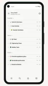 Notion: Notizen, Aufgaben, KI screenshot