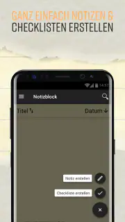 Notizblock - Mit Checklisten screenshot 3