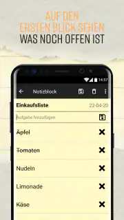 Notizblock - Mit Checklisten screenshot 7