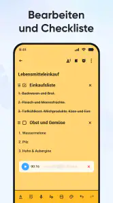 Notizen: Notizblock, Notizbuch screenshot