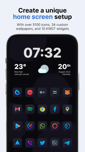 Nova Dark Icon Pack screenshot 1