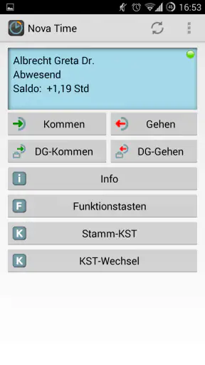 NovaTime Terminal screenshot 1