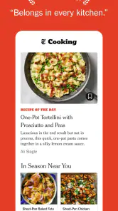 NYT Cooking: Recipes & Tips screenshot
