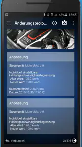 OBDeleven VAG Autodiagnose screenshot
