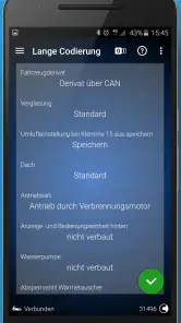 OBDeleven VAG Autodiagnose screenshot