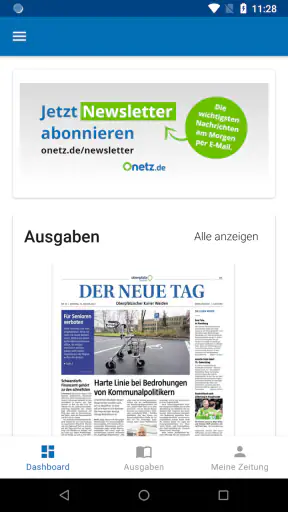 Oberpfalz Medien E-Paper screenshot 1