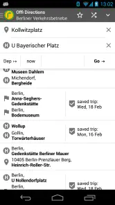 Öffi - Fahrplanauskunft screenshot