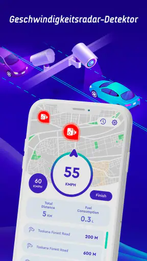 Offline-Karten, GPS-Tachometer screenshot 1