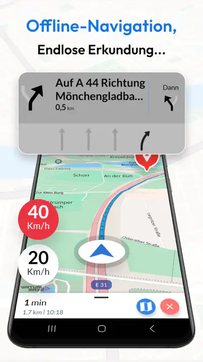 Offline Map Navigation screenshot 1