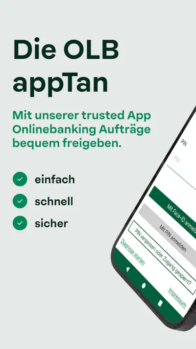 OLB appTAN screenshot 1