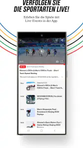 Olympische: Live-Sport & News screenshot