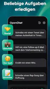 Open Chat - KI-Bot-App screenshot