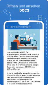 Open Office Documents screenshot