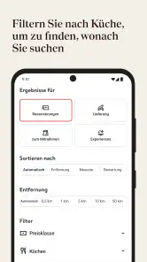 OpenTable screenshot