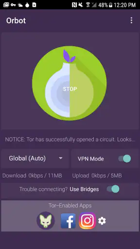 Orbot: Tor für Android screenshot 1