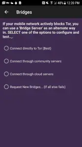 Orbot: Tor für Android screenshot