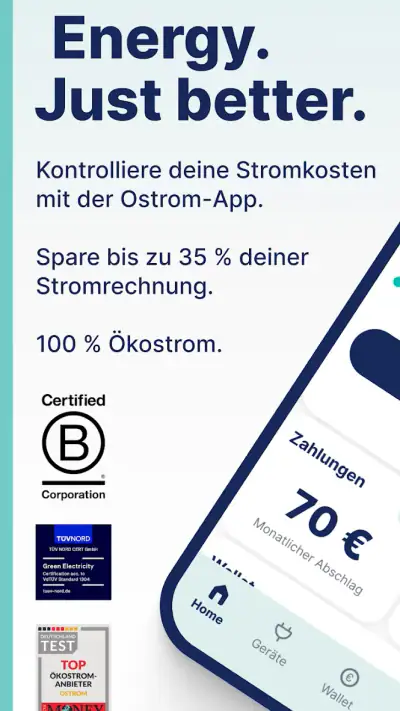Ostrom Energie - Smart & Grün screenshot 1