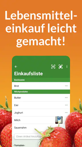 OurGroceries Einkaufsliste screenshot 1