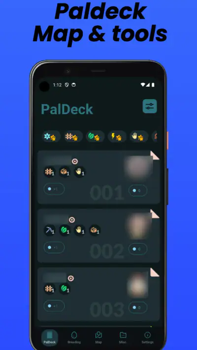 PalPedia: Pals und Werkzeuge screenshot 1