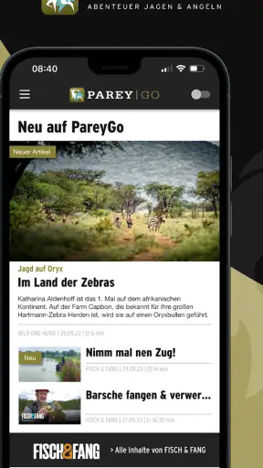 PareyGo – Jagen und Angeln screenshot 1