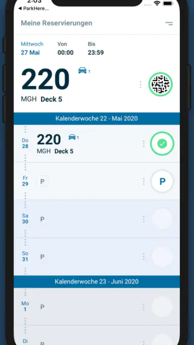 ParkHere screenshot 1