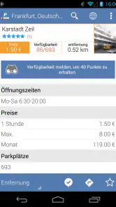 Parkopedia Parken screenshot