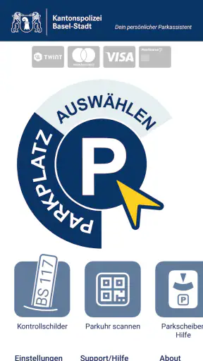 ParkSmart Basel screenshot 1