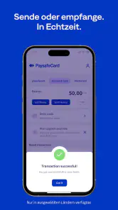 PaysafeCard– Prepaid-Zahlungen screenshot