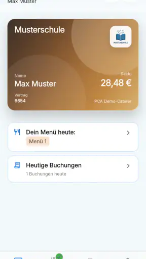PCA Kantine screenshot 1
