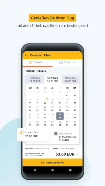 Pegasus: Günstige Flugtickets screenshot 1
