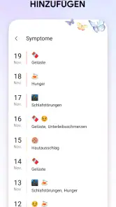 Perioden Kalender: Mein Zyklus screenshot