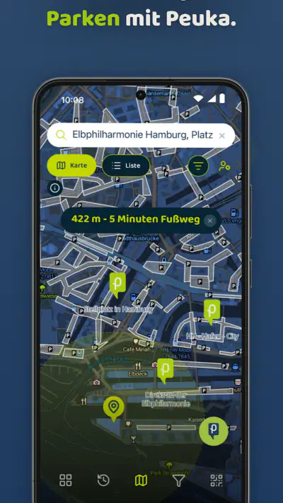 Peuka - Parkticket & Parkplatz screenshot 1