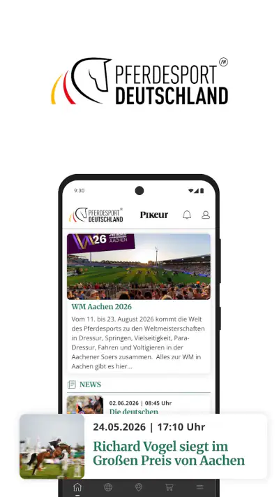 Pferdesport Deutschland screenshot 1