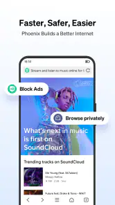 Phoenix Browser-Privat.Schnell screenshot