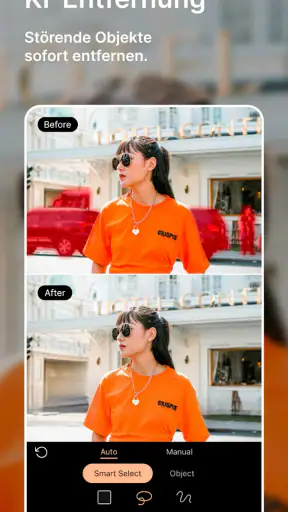 PhotoDirector: Foto bearbeiten screenshot 1