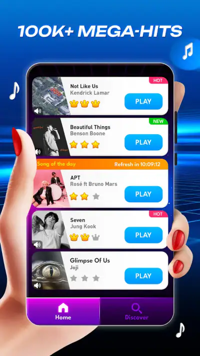 Piano Level 9: Beat Music Duel screenshot 1
