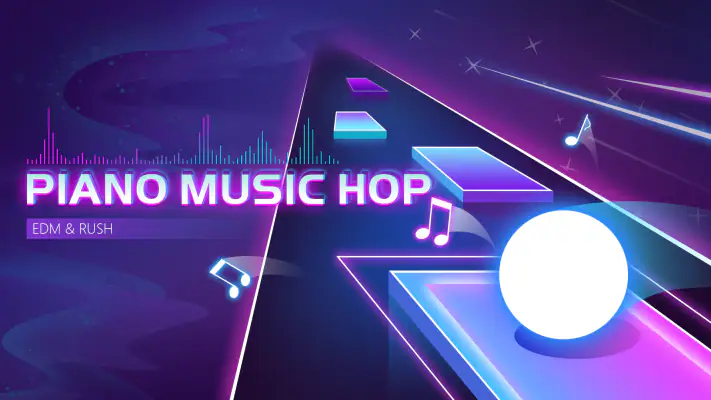 Piano Music Hop: EDM Rush! screenshot 1