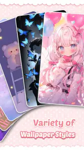Pink Cute Hippo Themen screenshot
