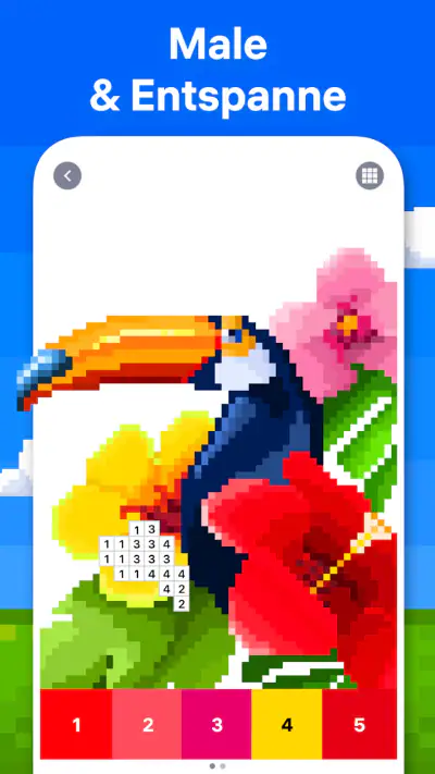 Pixel Art - Malen nach Zahlen screenshot 1