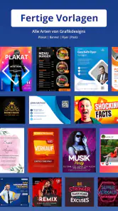 Plakate Erstellen, flyer Video screenshot